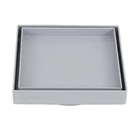 Ralo Personal Oculto Pequeno Plástico 15x15cm Cinza Paltina Gemell