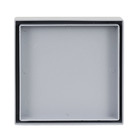 Ralo Personal Oculto Pequeno Plástico 15x15cm Cinza Paltina Gemell