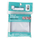 Ralo Personal Oculto Pequeno Plástico 15x15cm Cinza Paltina Gemell