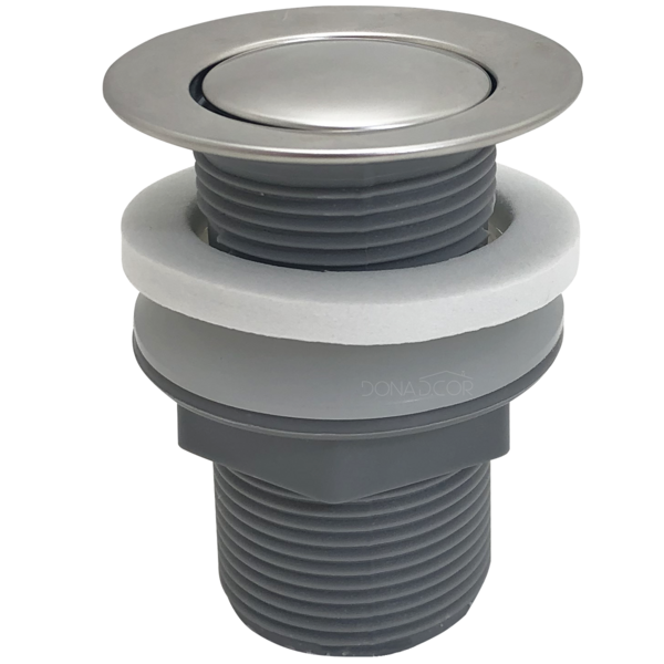 Ralo Pia Banheiro 1 1/4 Tampa Click Aço Inox Pia Lavabo 40mm