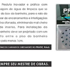 Ralo Pratic Inteligente Para Box De Banheiro Rosê 10x14cm