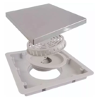 Ralo Premium Quadrado 15x15cm Tampa Em Inox Luxo - Estrela