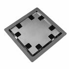 Ralo Quadrado 10x10cm Com Tampa Invisível