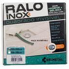 Ralo Quadrado 10x10cm Com Tampa Invisível