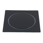 Ralo Quadrado Click Grande Aço Inox 15cm Preto Stoc