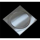 Ralo Quadrado Elegance 17,5x17,5cm Escovado Mozaik