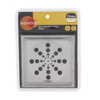 Ralo Quadrado Grande com Caixilho Inox 304 Cromado Equation