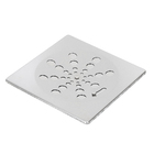 Ralo Quadrado Grande com Fecho Inox 304 Cromado Equation