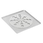 Ralo Quadrado Grande com Fecho Inox 304 Cromado Equation