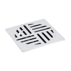 Ralo Quadrado Grande Cromado Aço Inox RaloDengue Equation