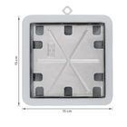 Ralo Quadrado Grande Plástico Oculto Square Elleve