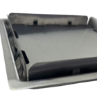 Ralo Quadrado Oculto 15 Cm X 15 Cm Inox 304