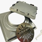 Ralo Quadrado Oculto 15 Cm X 15 Cm Inox 304