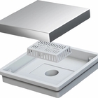 Ralo Quadrado Oculto Com Inox 20x20