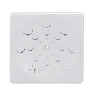 Ralo Quadrado Pequeno com Fecho Inox 304 Cromado Equation