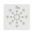 Ralo Quadrado Pequeno Plástico 10cm Overtime