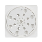 Ralo Quadrado Pequeno Plástico 10cm Overtime