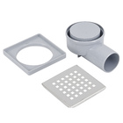 Ralo Quadrado Pequeno Sifonado 10cm Aço Inox 304 Odem