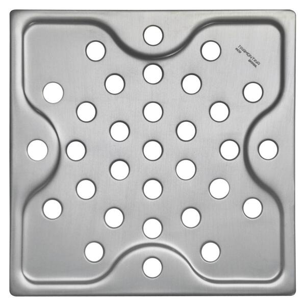 Ralo Quadrado Tramontina Em Aço Inox 15 Cm