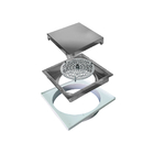 Ralo Quattro Vistta Inox Espelhado 10 X 10 Cm