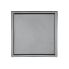Ralo Quattro Vistta Inox Espelhado 10 X 10 Cm