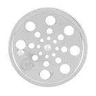 Ralo Redondo com Fecho Aço Inox 430 Pequeno Overtime