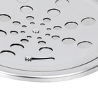 Ralo Redondo Grande com Fecho e Caixilho Inox 304 Cromado Equation