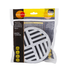 Ralo Redondo Grande com Pêndulo Plástico Cromado Equation