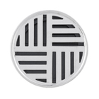 Ralo Redondo Grande Cromado Aço Inox RaloDengue Equation