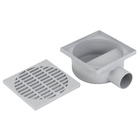 Ralo Redondo Grande Sifonado Orientável 15cm Branco Odem