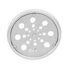 Ralo Redondo Pequeno com Fecho e Caixilho Inox 304 Cromado Equation