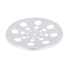 Ralo Redondo Pequeno Inox 304 Cromado Equation