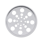 Ralo Redondo Pequeno Inox 304 Cromado Equation