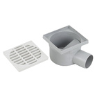 Ralo Redondo Pequeno Sifonado Orientável 11cm Branco Odem