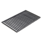 Ralo Reto para Pedestres com Alta Vazão de Ferro Fundido 30x50cm Preto ABrazilian