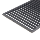 Ralo Reto para Pedestres com Alta Vazão de Ferro Fundido 30x50cm Preto ABrazilian