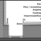 Ralo Sekapiso Sekabox 46x100 Saída De 47mm Extremidade Vertic
