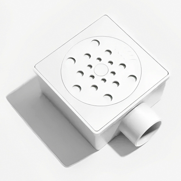 Ralo Sifonado Com Fecho 10x10 Branco