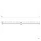 Ralo Slim Tramontina Em Aço Inox 100 X 7 Cm