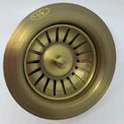 Ralo Vintage Retrô para Pia de Cozinha Bronze Antigo K5001B