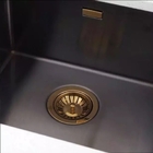 Ralo Vintage Retrô para Pia de Cozinha Dourado Ouro K5001G