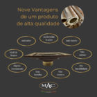 Ralo Vintage Retrô Quadrado Cavalo Bronze Antigo 12x12 RR22B