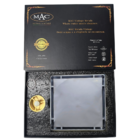 Ralo Vintage Retrô Quadrado Invisível Cromado 15x15cm.