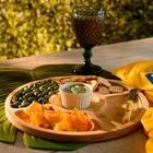 Ramekin Canelado Porcelana 40ml Classic Branco Lyor Molheira