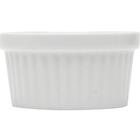 Ramekin Canelado Porcelana 40ml Classic Branco Lyor Molheira