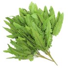 Ramo Decoração Arranjo Samambaia Planta Artificial Verde Plás