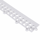 Rampa 4x16xcm Branco Plástico 4 peças Impallets