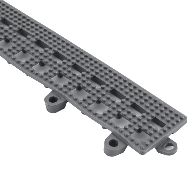 Rampa 4x16xcm Cinza Plástico 4 peças Impallets