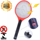 Raquete Elétrica Mata Insetos Moscas Pernilongos Recarregável