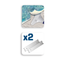 Raspador Pintura 220mm Com 2 Lâmina Dexter